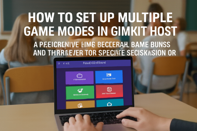 Multiple Game Modes in Gimkit Host